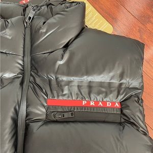 PRADA PUFF VEST SIZE L